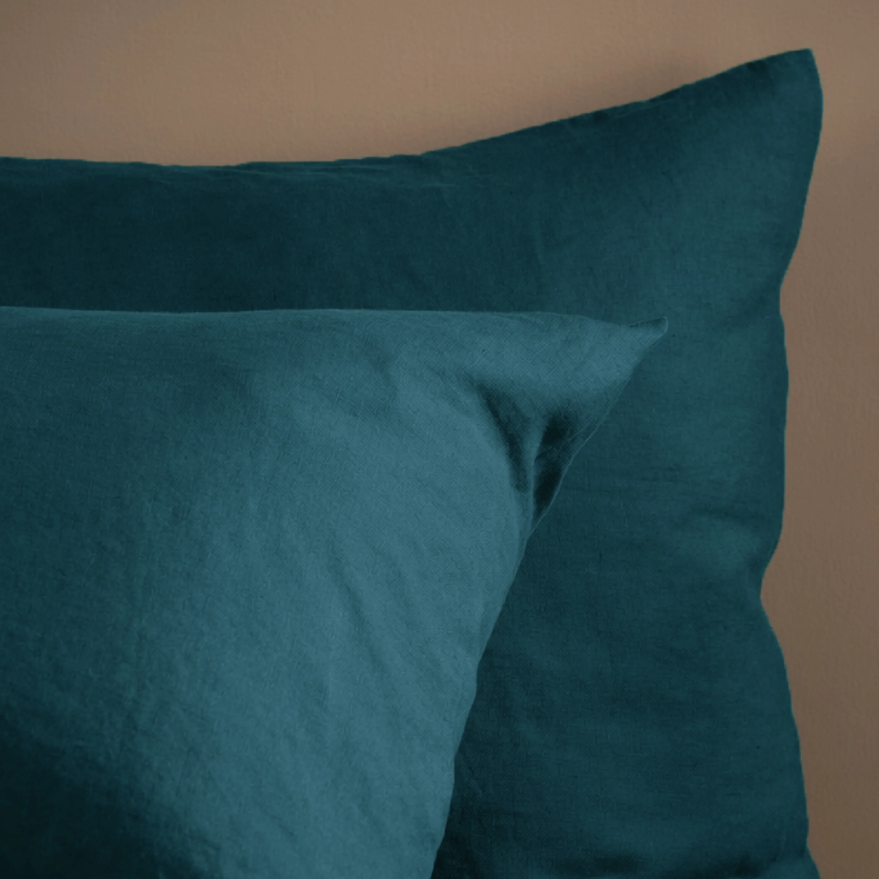 Atlantic Blue French Linen Bedding and Bed Sheets - Image 3