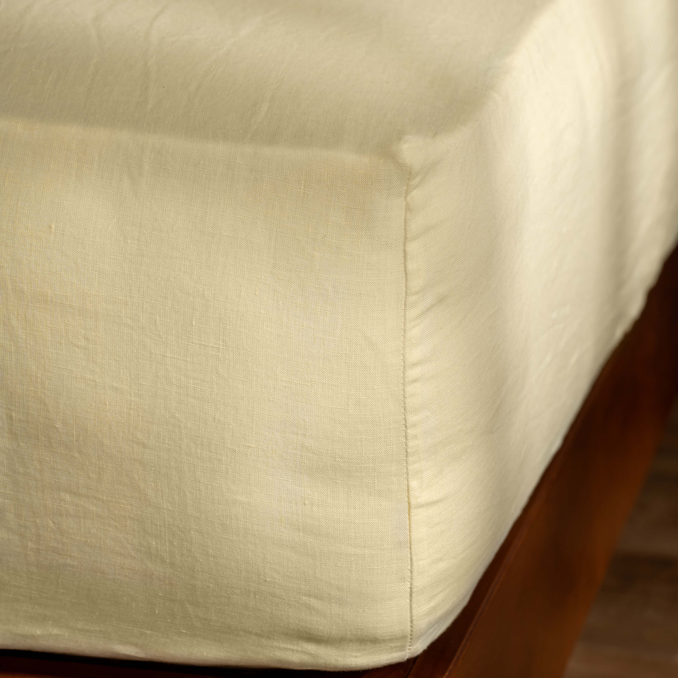 Lemon Yellow French Linen Pillowcases - Image 7