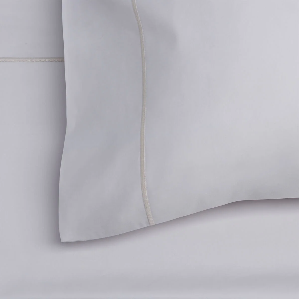 Light Grey 600 Thread Count Egyptian Cotton Bed Set with 40cm Deep Fitted Sheet - Image 3