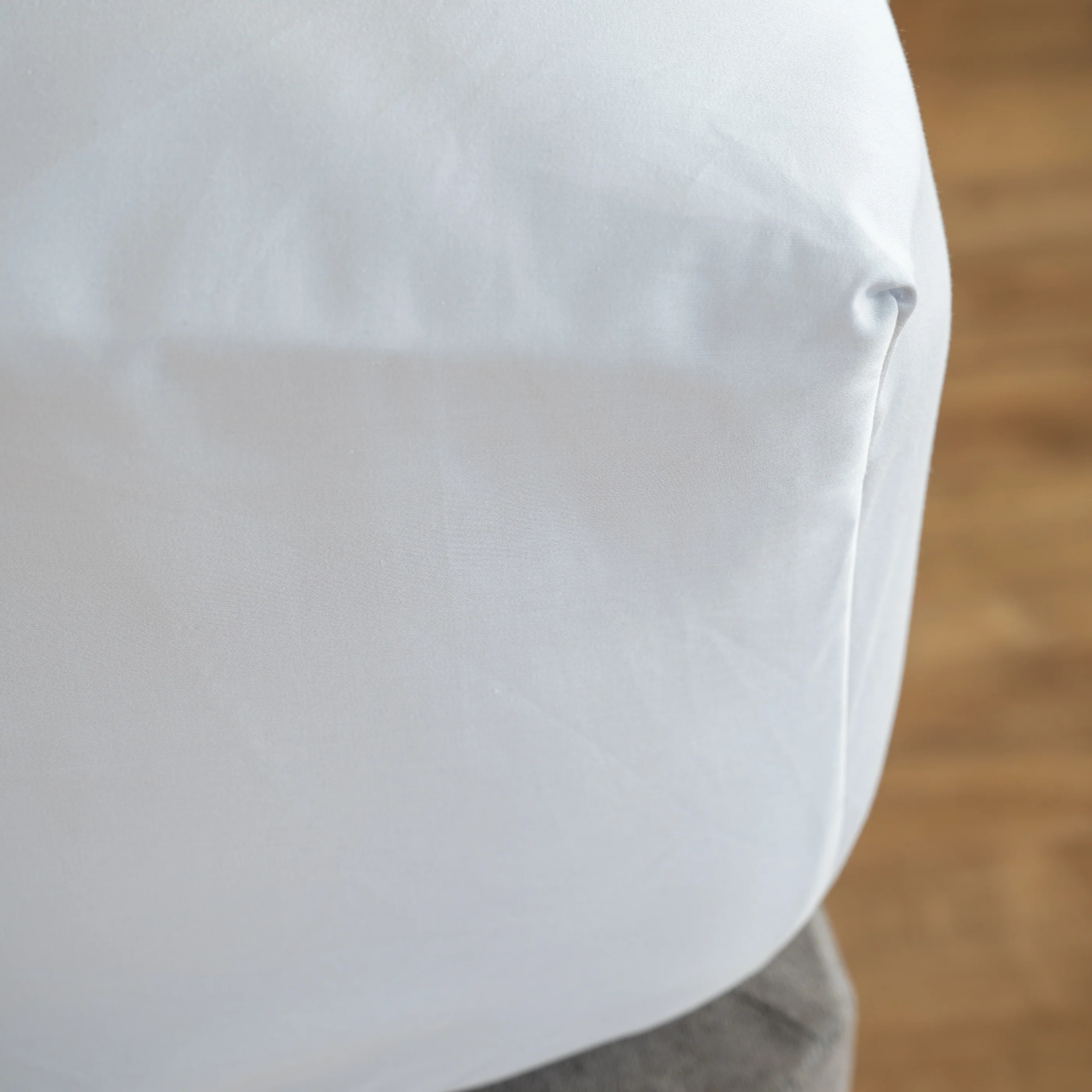 Light Grey 600 Thread Count Egyptian Cotton 30cm Standard Fitted Sheets
