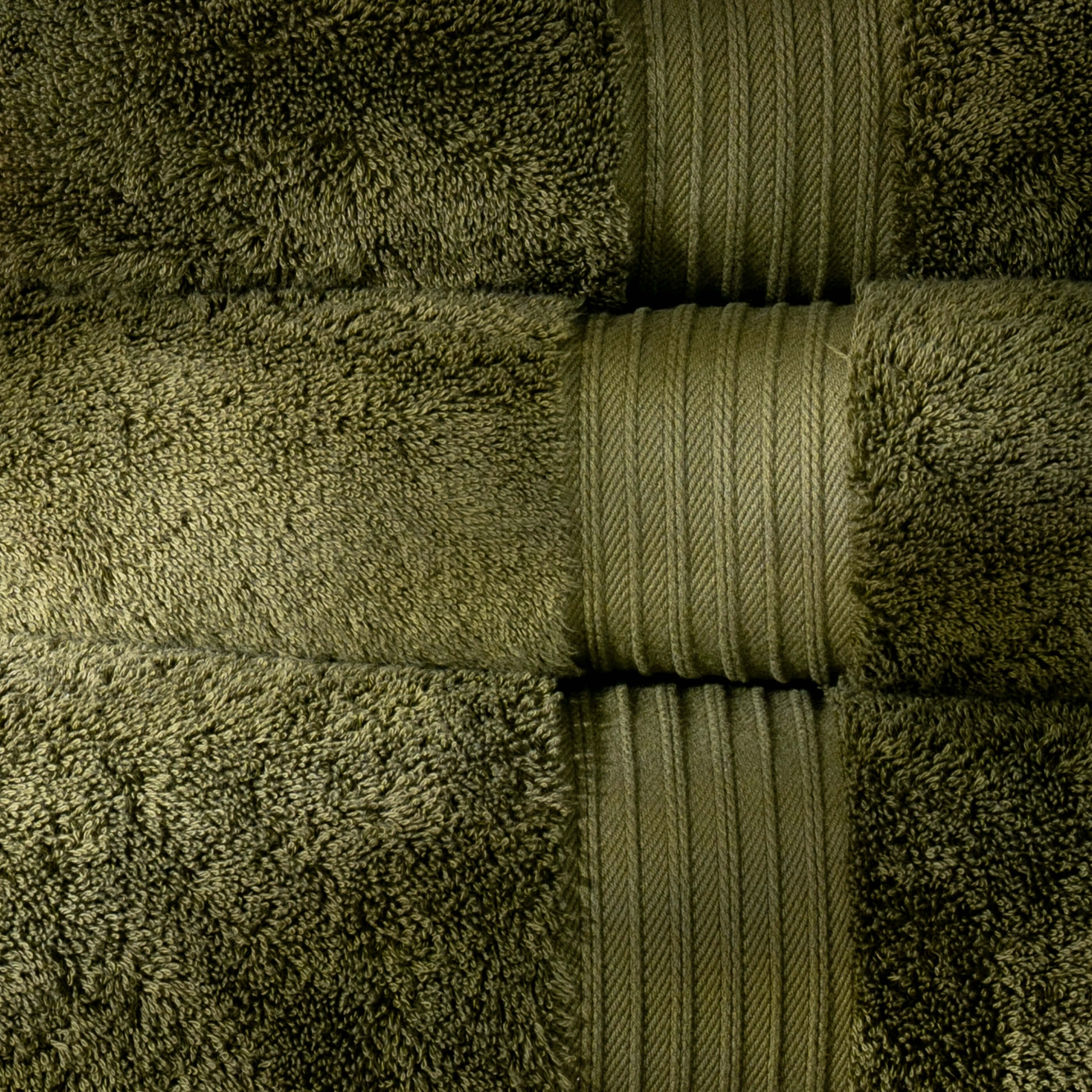 Olive Green Egyptian Cotton Bath Sheet - Image 3