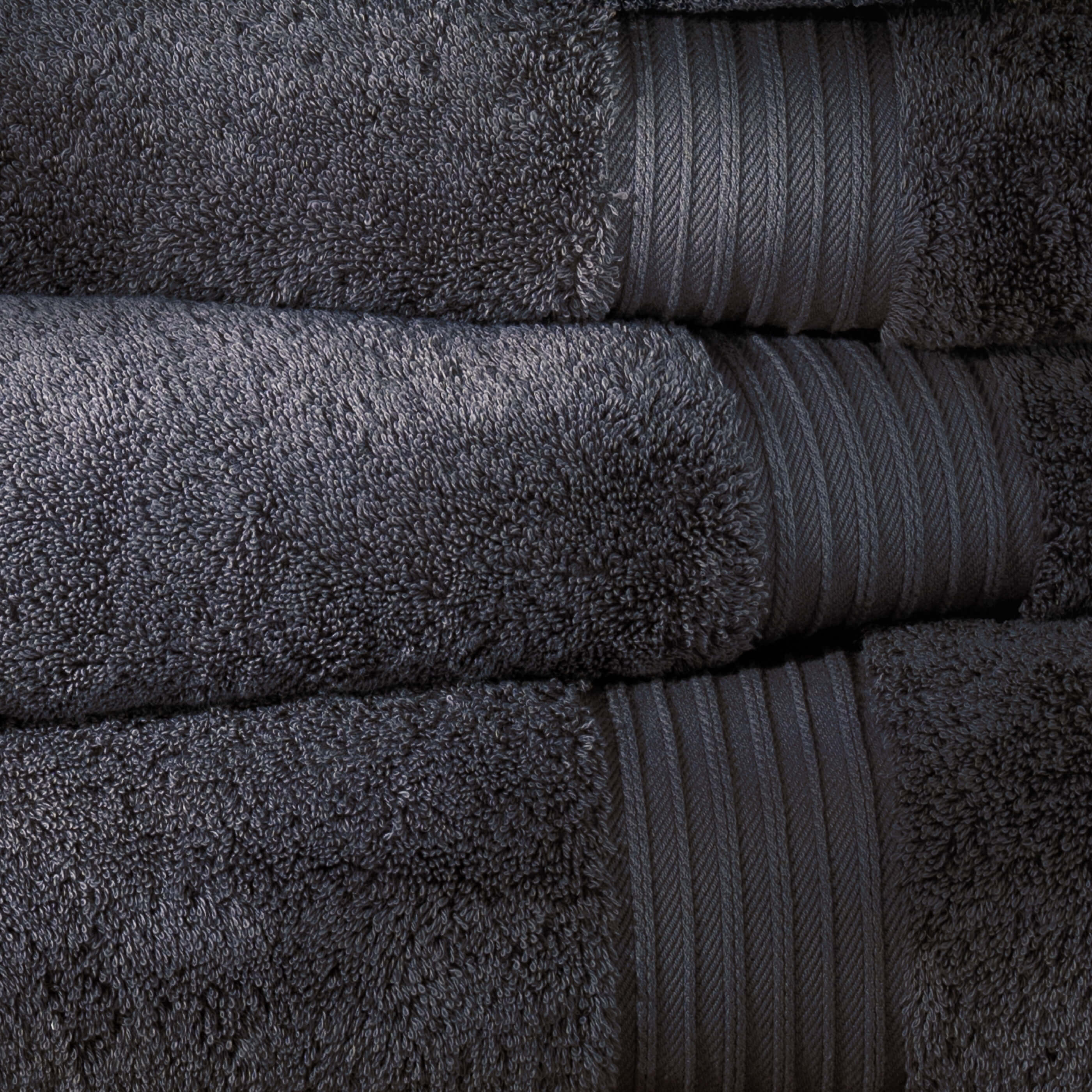 Smoke Egyptian Cotton Hand Towel - Image 3