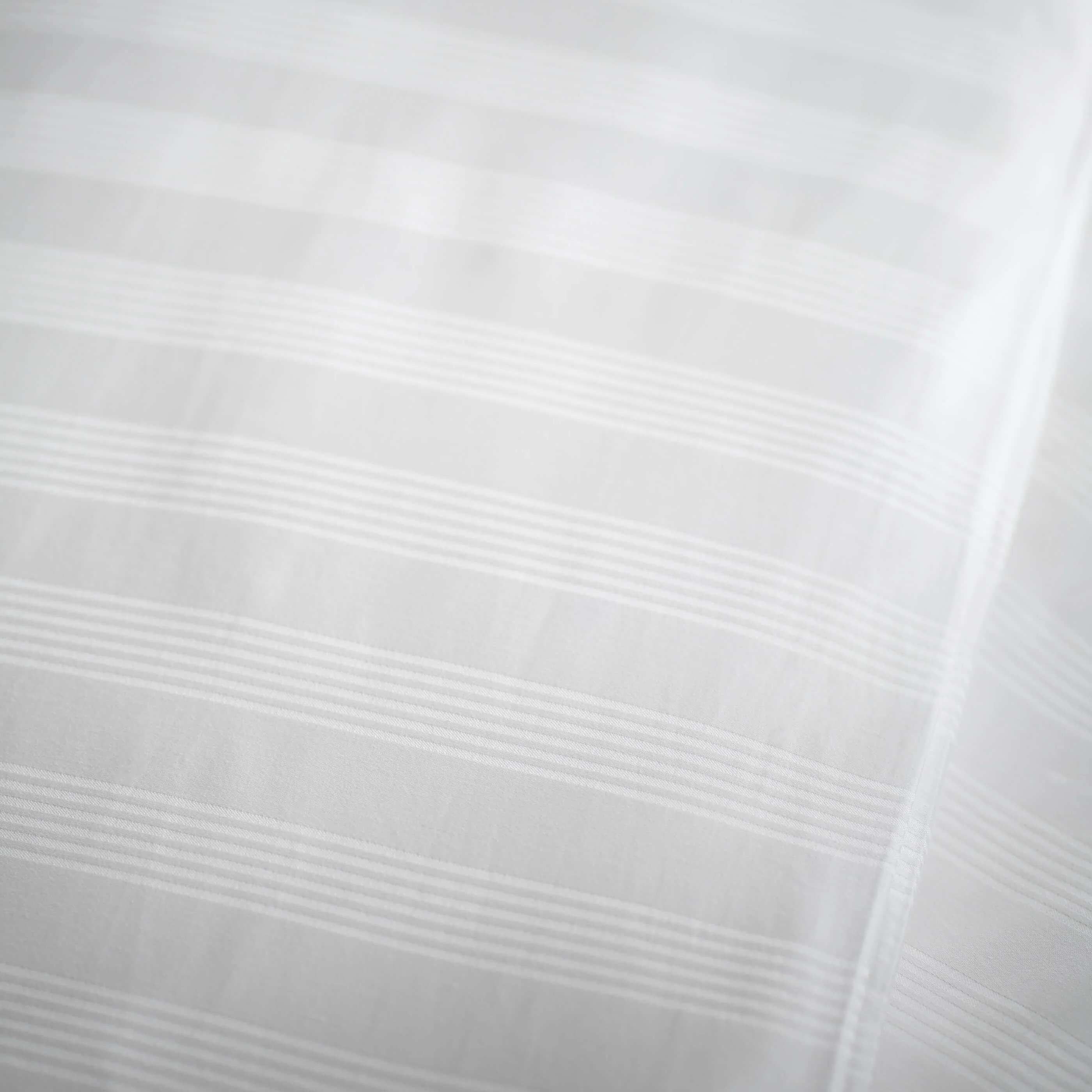 White 400 Thread Count Dobby Stripe Egyptian Cotton Bedding - Image 6