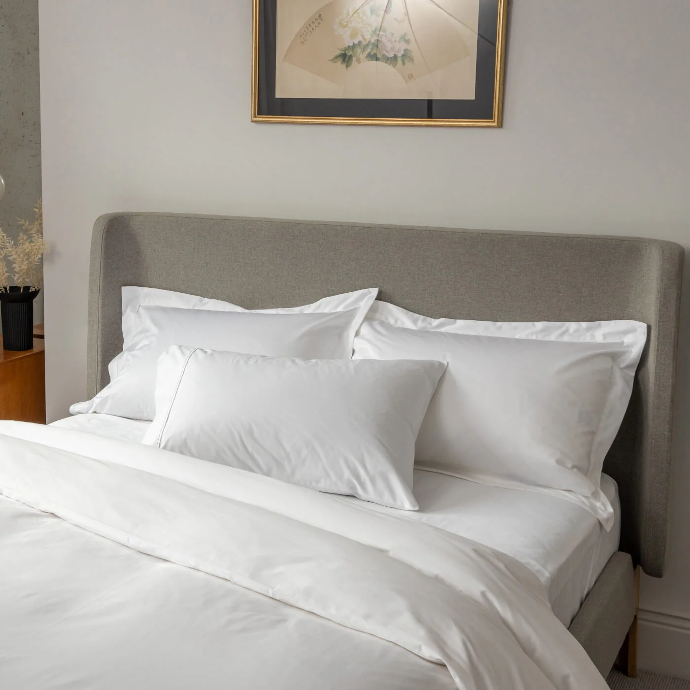 White Supima Cotton 1000 Thread Count Flat Sheet - Image 5