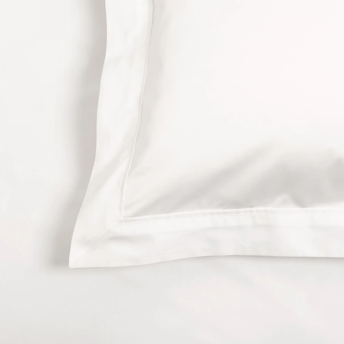 White Supima Cotton 1000 Thread Count Pillowcases - Image 3