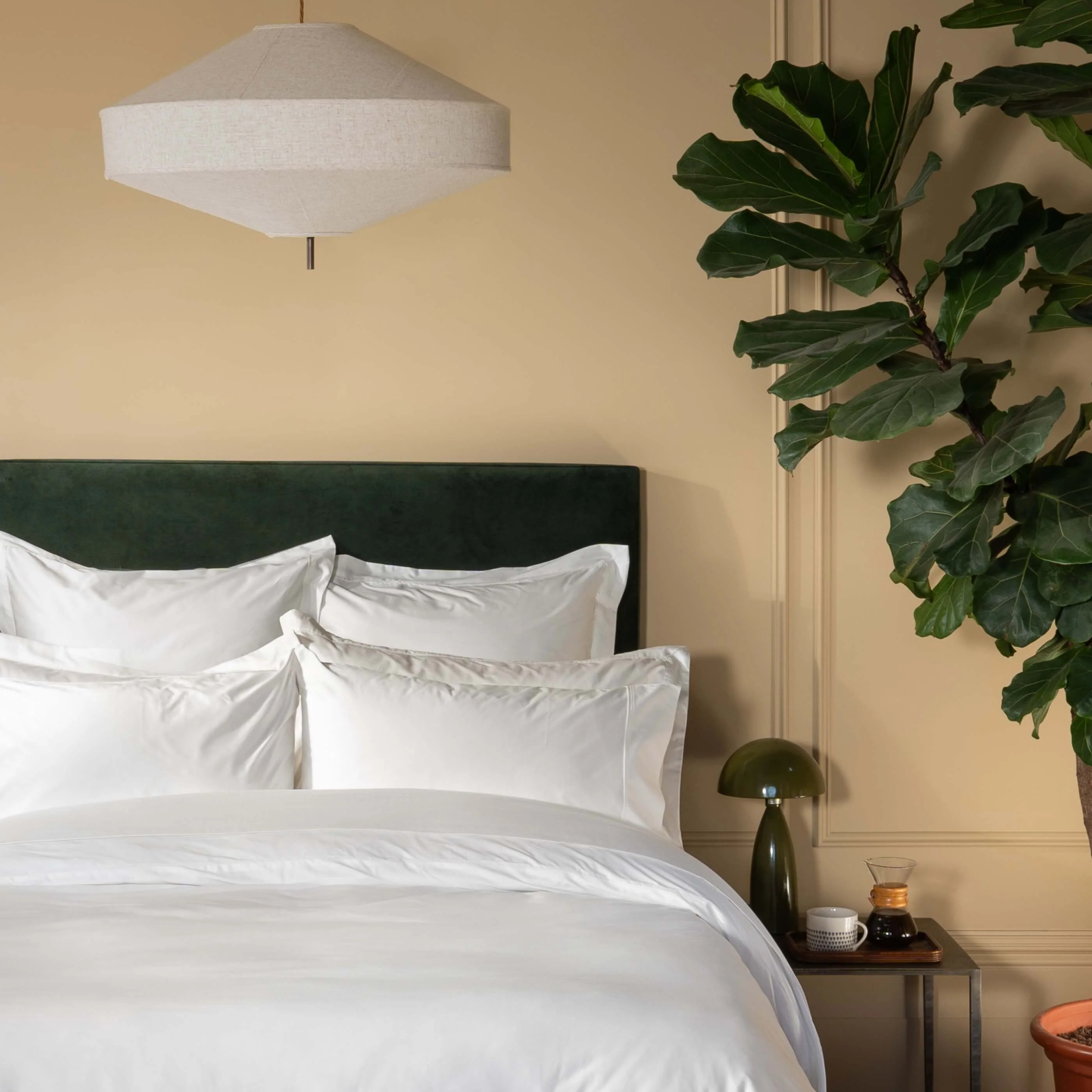 White Supima Cotton 1000 Thread Count Pillowcases - Image 5